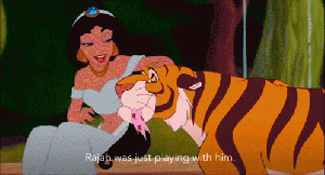 Raja and Princess Jasmin